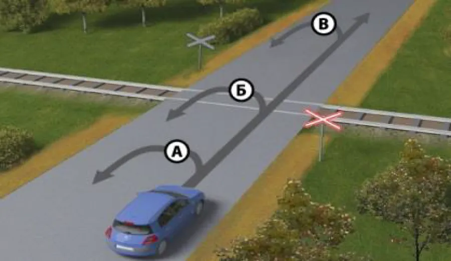 You are the driver of the blue car, perform a U-turn: