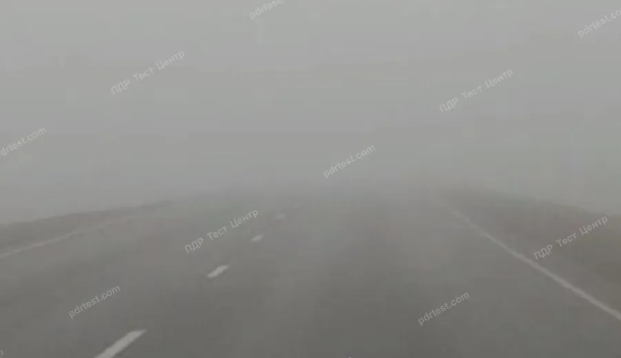 Are you allowed to make a U-turn if the road visibility is less than 100 m in both directions?