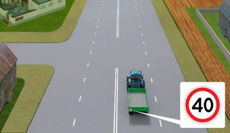 May this vehicle move in the far left lane?
