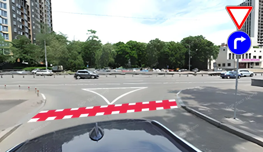 In this case, are you permitted to turn only to the right?