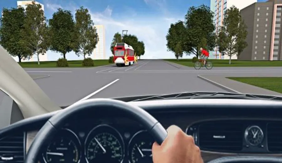 You will pass this intersection: